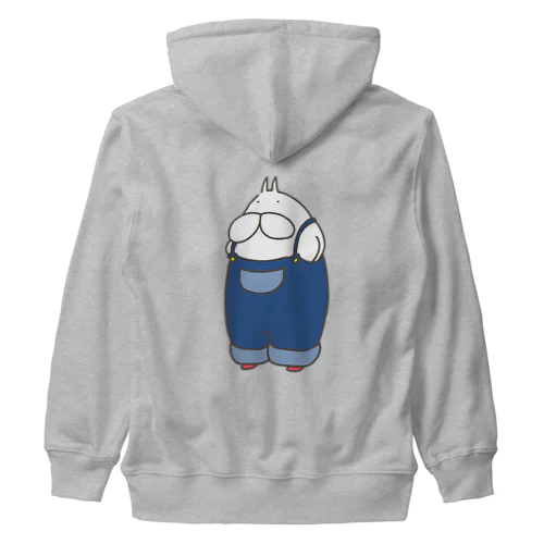 ねこタイツ サロペット Heavyweight Zip Hoodie