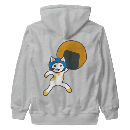 せんべいねこ Heavyweight Zip Hoodie