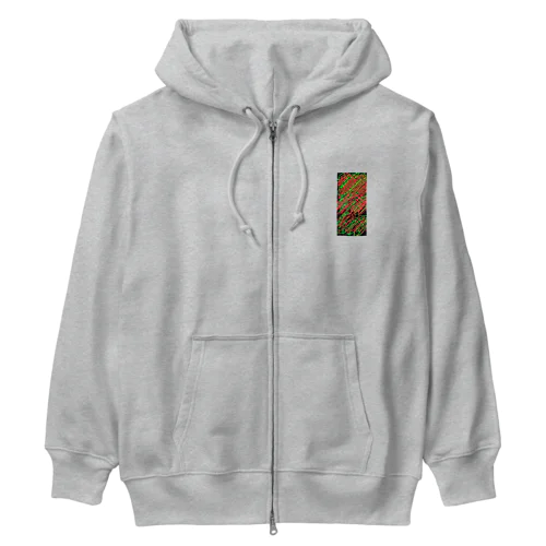 みどりくろ Heavyweight Zip Hoodie