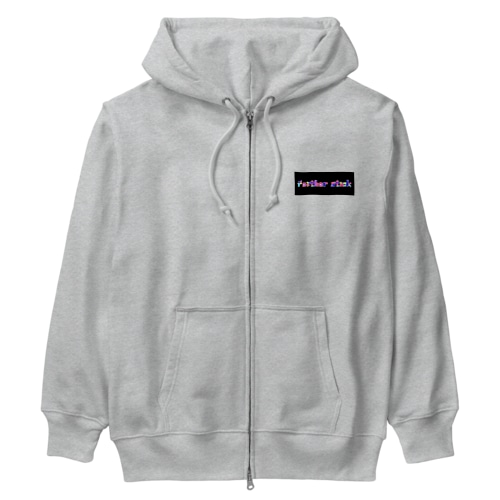 フェザースティック　文字ロゴ Heavyweight Zip Hoodie