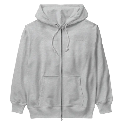 I am a minimalist . Heavyweight Zip Hoodie