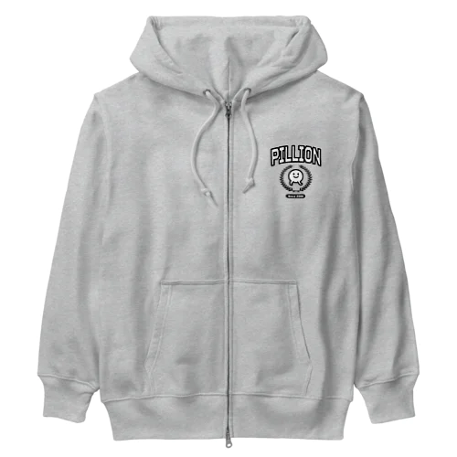 カレッジピリオン Heavyweight Zip Hoodie