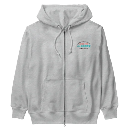 八ヶ岳自然教室公式グッズ！カラーロゴ Heavyweight Zip Hoodie