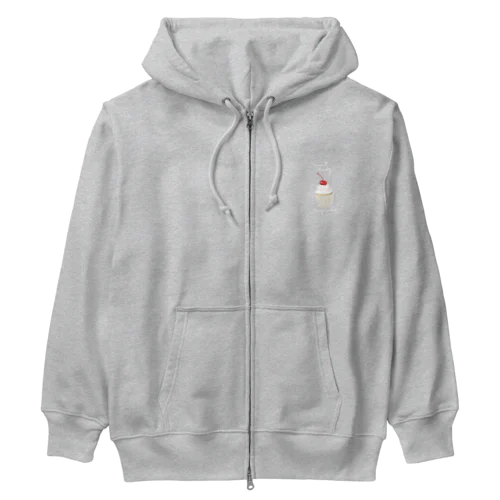 チェリーカップケーキ Heavyweight Zip Hoodie