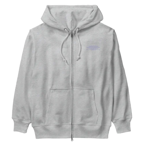 拙い英語と洋梨 Heavyweight Zip Hoodie