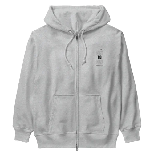 NINI TO NINI Heavyweight Zip Hoodie