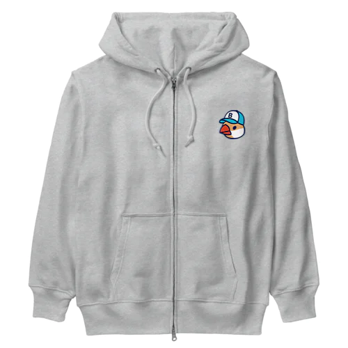 キャップの文鳥 Heavyweight Zip Hoodie