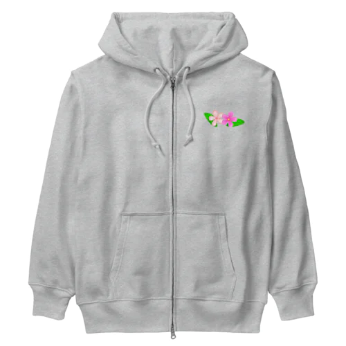 ニチニチソウ② Heavyweight Zip Hoodie