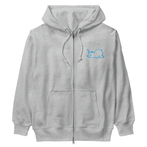 ねむねむZOO　くまB Heavyweight Zip Hoodie