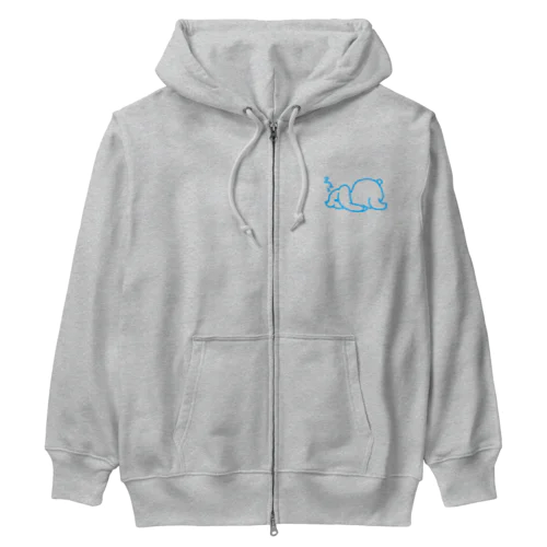 ねむねむZOO　うさぎＢ Heavyweight Zip Hoodie