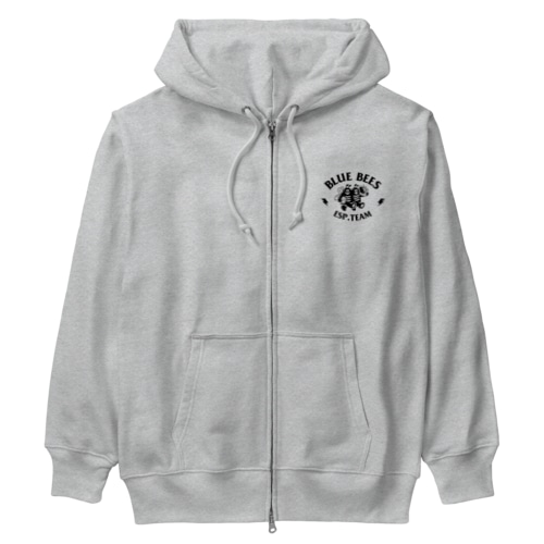 BEE TWINS│HEAVYWEIGHT ZIP HOODIE ヘビーウェイトジップパーカー