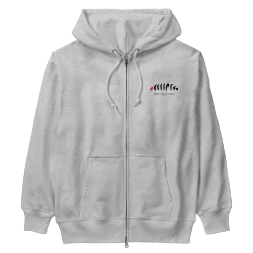 超進化論 Heavyweight Zip Hoodie