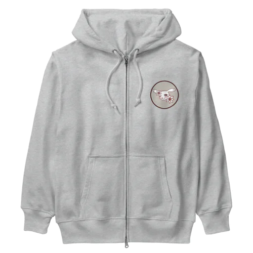 ♥らびこ♥秋 Heavyweight Zip Hoodie