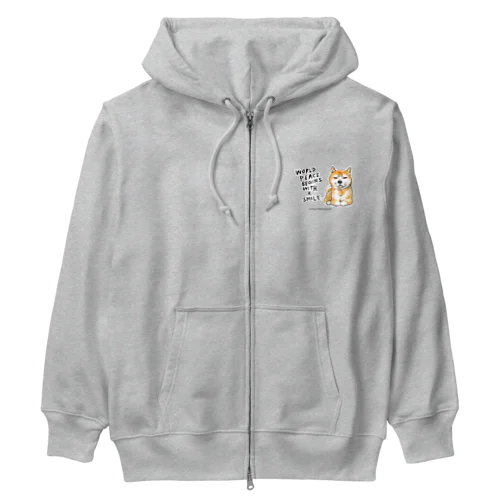 柴犬蘭ちゃんGoods Heavyweight Zip Hoodie