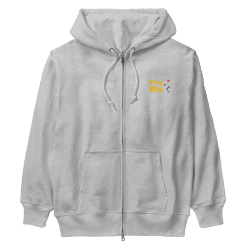 King Wuグッズ Heavyweight Zip Hoodie