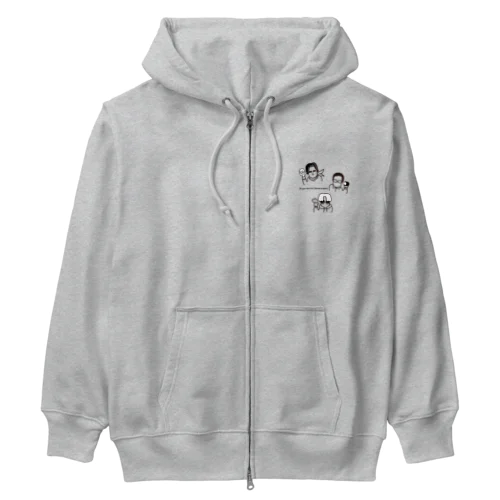 ３人の個性をギュッと集結 Heavyweight Zip Hoodie