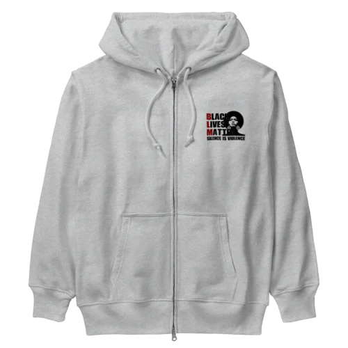 BLM Heavyweight Zip Hoodie