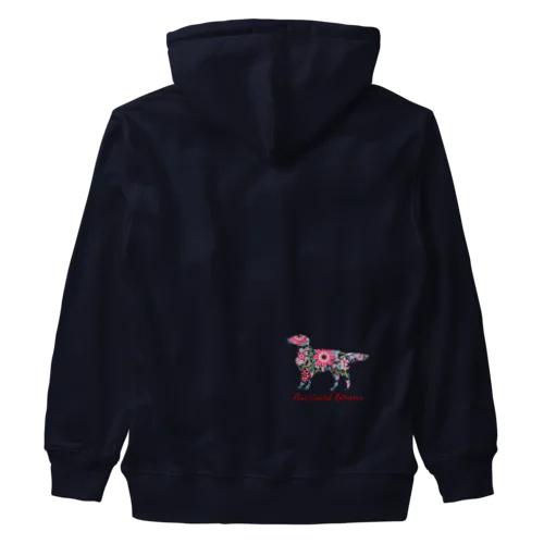 花kauwela フラットコーテッドレトリバー Heavyweight Zip Hoodie