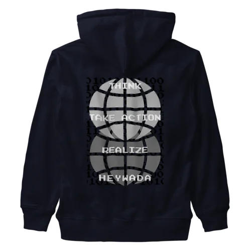 HEYWADA SHIKO WO GENJITSUCA SASERUNDA Heavyweight Zip Hoodie