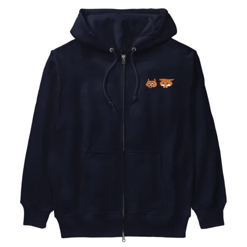 むぎこた Heavyweight Zip Hoodie