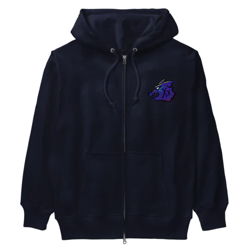 バッテンオオカミ Heavyweight Zip Hoodie