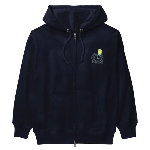 ３時のコザクラインコ Heavyweight Zip Hoodie