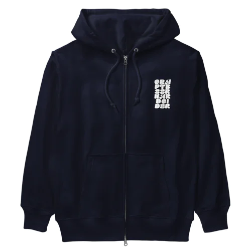 クラフトビールハードサイダー Heavyweight Zip Hoodie