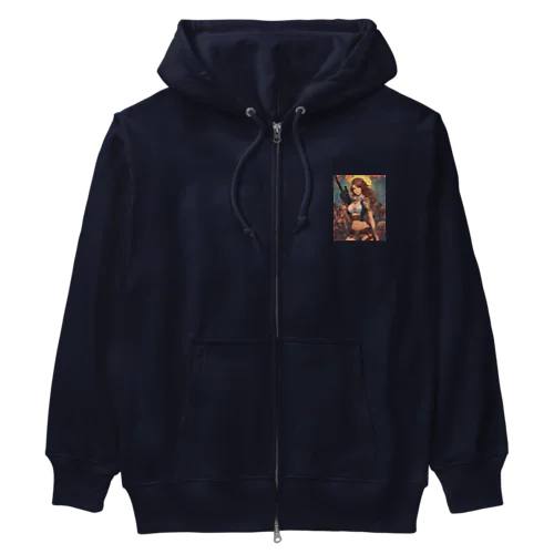 【ゾンビハンター】エウレア=スピード Heavyweight Zip Hoodie