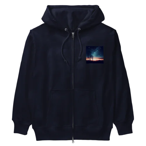 幻想的な夜空🌌 Heavyweight Zip Hoodie