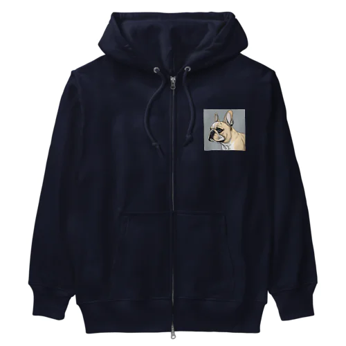 イケメンフレンチ Heavyweight Zip Hoodie