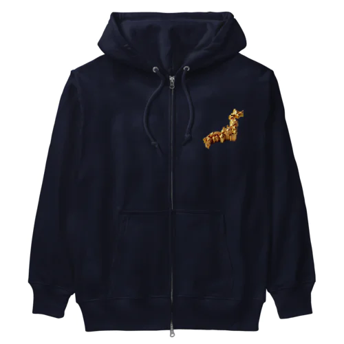 黄金の国ジパング！ Heavyweight Zip Hoodie