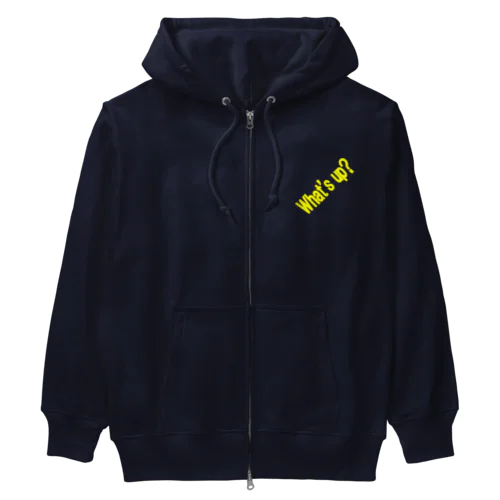 What's up? Heavyweight Zip Hoodie