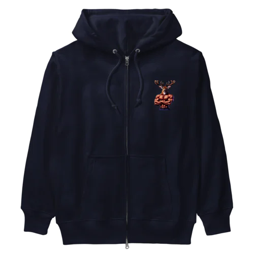 鹿男 Heavyweight Zip Hoodie