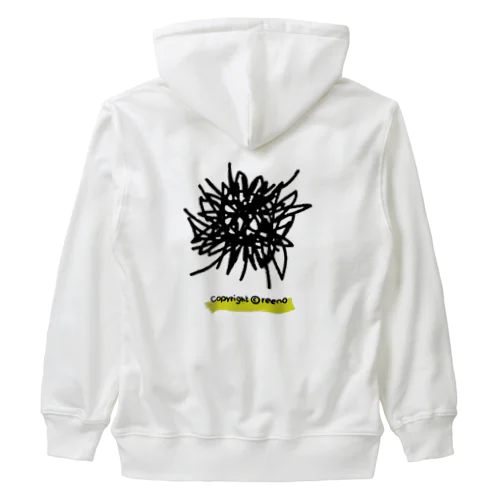 【uni 】♯25 うにくん Heavyweight Zip Hoodie