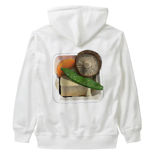 高野豆腐と野菜の煮物_220821 Heavyweight Zip Hoodie