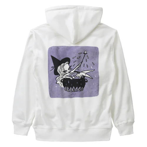 Black Cauldron Heavyweight Zip Hoodie