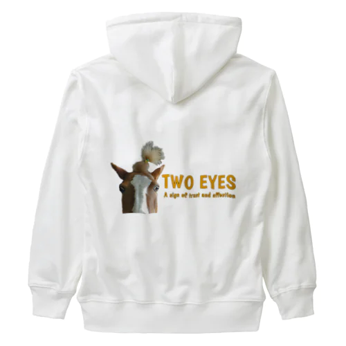 パインちゃんのTWO EYES Heavyweight Zip Hoodie