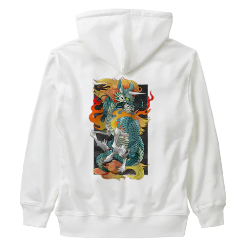 麒麟 Heavyweight Zip Hoodie