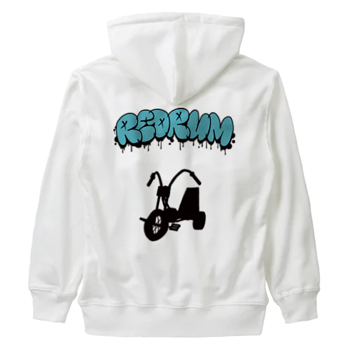 REDRUM（スローアップ） ヘビーウェイトジップパーカー