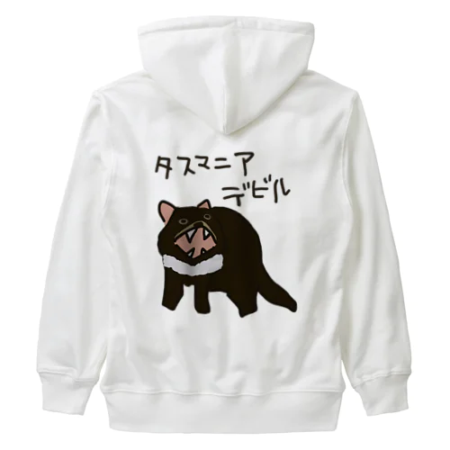 【バックプリント】新タスマニアデビル Heavyweight Zip Hoodie