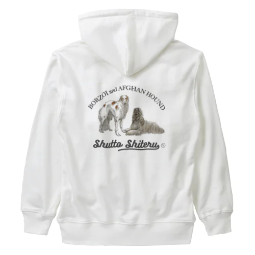 シュッとした犬 Heavyweight Zip Hoodie