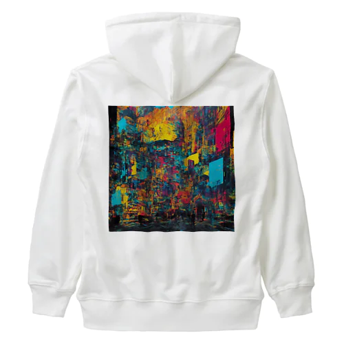  cyber space Heavyweight Zip Hoodie