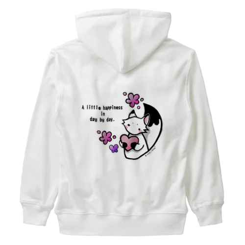 すってんころりん*キツネちゃん Heavyweight Zip Hoodie