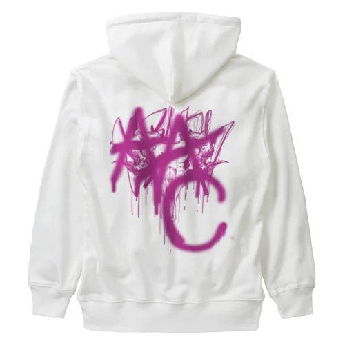 XENONxAAC1 HEAVY WEIGHT HOODIE(YAGI COLOR~~~!!) Heavyweight Zip Hoodie