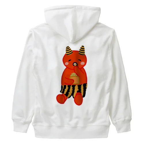 可愛い赤鬼ちゃん① Heavyweight Zip Hoodie