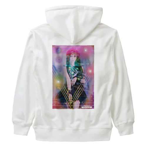 universalPrincess cakra energy remix Heavyweight Zip Hoodie