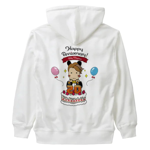 ビリー宮野　デビュー20周年記念パーカー Heavyweight Zip Hoodie