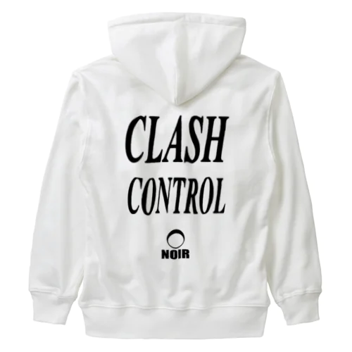 CLASH CONTROL ヘビーウェイトジップパーカー