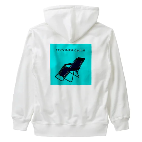 TOTONOI chair 2 Heavyweight Zip Hoodie