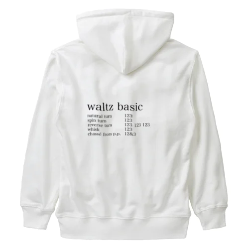 ワルツ　ベーシックフィガー Heavyweight Zip Hoodie